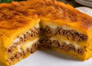 Pastelón, puerto-ricanischer Auflauf mit Kochbanane